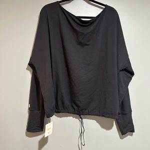 Fabletics off the shoulder mid weight top xxl